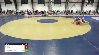 197 lbs Consi Of 8 #1 - Nick Blitz, Springfield vs James Dunagan, US Merchant Marine Academy