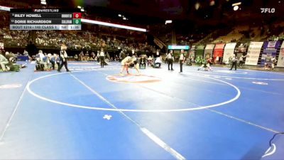 140 Class 1 lbs Semifinal - Riley Howell, Brookfield vs Dorie Richardson, Sullivan