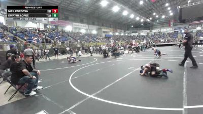 54 lbs Consi Of 16 #2 - Max Cordova, Sierra Grande Panthers vs Dwayne Lopez, Team Garcia WC