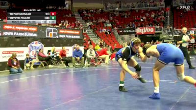 2A-165 lbs Cons. Round 5 - Ryker Dengler, West Liberty vs Olyver Fuller, Camanche