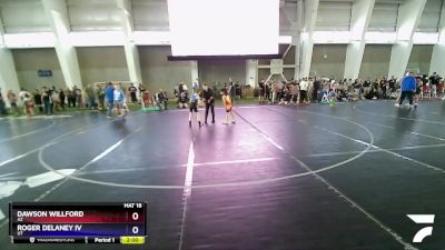 56 lbs Quarterfinal - Dawson Willford, AZ vs Roger DeLaney Iv, UT