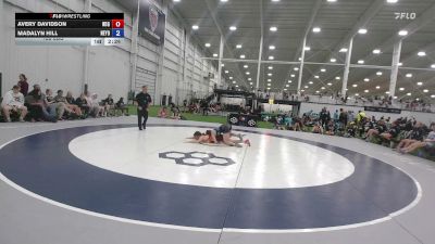 125 lbs Avery Davidson, North Dakota Gold vs Madalyn Hill, New York