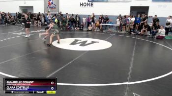 81 lbs Cons. Round 1 - Clara Costello, Kodiak Wrestling Club vs Annabelle Conant, Marathon Wrestling Club