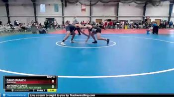 184 lbs Semifinal - David Papach, Wartburg vs Antonio Davis, Rochester Community & Tech. College