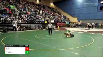 2 lbs Quarterfinal - Talan Hall, Tazewell vs Alan Vu, Glenvar