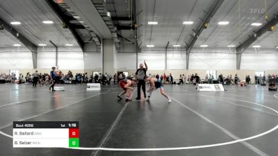 119 lbs Semifinal - Riley Ballard, Daniel Cormier Wrestling Club vs Brody Selzer, Michigan Premier WC