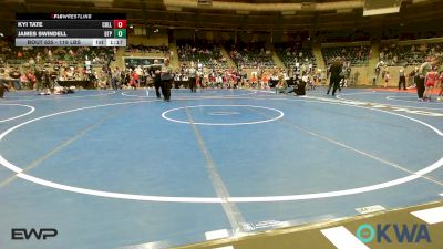 119 lbs Round Of 16 - Kyi Tate, Collum Trained vs James Swindell, Tulsa Blue T Panthers