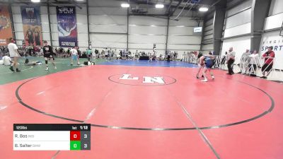 120 lbs Rr Rnd 2 - Ryan Bos, Indiana Outlaws Yellow vs Braiden Salter, Gold Medal WC