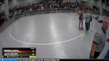 120 lbs Champ. Round 2 - Aidan Carlson, Pinnacle Wrestling Club vs Andrew Huerta, Boneyard Wrestling Academy