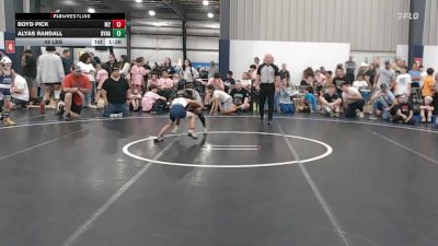 48 lbs Rr Rnd 2 - Boyd Pick, M2 Training Center - K8 vs Alyas Randall, Dynasty Death Row - K8