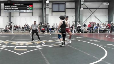 197 lbs Consi Of 8 #1 - Imanol Taveras, Rhode Island College vs Michael Moussa, Plymouth