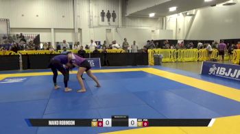 Yujia Sylvia Huo vs Maiko Robinson 2025 World IBJJF Jiu-Jitsu No-Gi Championship