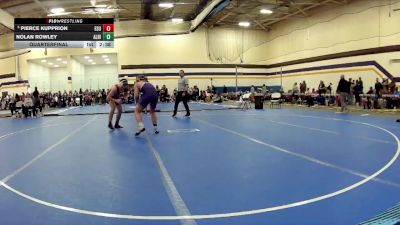 174 lbs Quarterfinal - Pierce Kupprion, East Stroudsburg University vs Nolan Rowley, Albion College