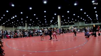 92 lbs Semis & 1st Wb (8 Team) - Makenna McMahon, AR- 15 Pink vs Aria Thephavong, Mat Clash Beast Mode