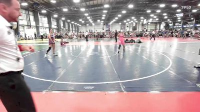 132 lbs Rr Rnd 1 - Jasmine Donello, PA DXI Elite vs Sophie Babineau, Diesel Wrestling Academy