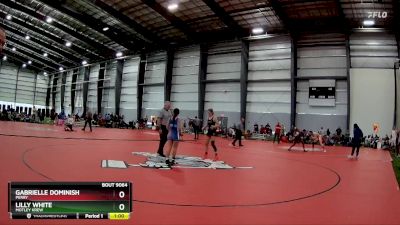 105 lbs Quarterfinal - Gabrielle Dominish, Perry vs Lilly White, Motley Krew