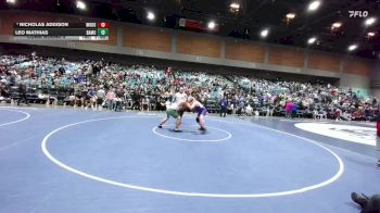 285 lbs Cons. Round 4 - Leo Mathias, Battle Mountain vs Nicholas Addison, Modoc