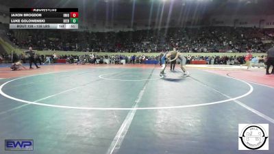 138 lbs Consi Of 32 #1 - Jaxon Brogdon, Union JH vs Luke Golowenski, Deer Creek Wrestling