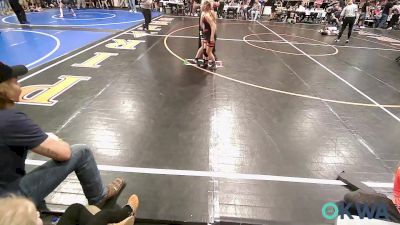 72-76 lbs Rr Rnd 3 - Charley Novosad, R.A.W. vs Remy Long, Dark Cloud Wrestling Club