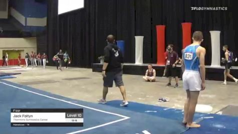 Jack Foltyn - Floor, Thorntons Gymnastics Center - 2021 USA Gymnastics Development Program National Championships