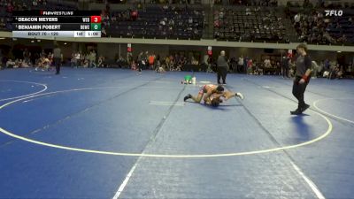 120 lbs Round 3 - Benjamin Fobert, Big Game Wrestling Club vs Deacon Meyers, West Salem Bangor