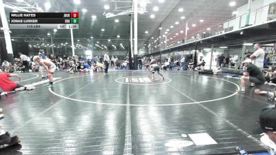115 lbs 5th Place - Willie Hayes, Journeymen Wrestling Red - HSC vs Jonas Lusker, Southern Regional - HSC