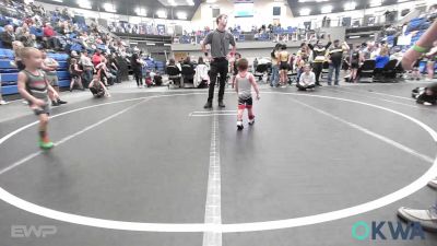 35 lbs Consolation - Logan Allen, Ponca City Wildcat Wrestling vs Grady James, Jacket Wrestling Club