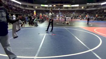 70 lbs Quarterfinal - Travis Carlson, Team Silver Youth Wrestling vs Daniel Vigil, Taos Kids Wrestling Club