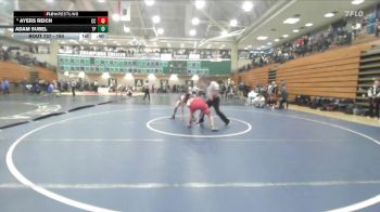 150 lbs Cons. Round 4 - Ayers Reich, Cathedral Catholic vs Adam Subel, Torrey Pines