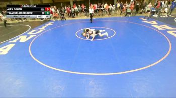 120 lbs Champ. Round 3 - Manuel Rodriguez, Glenbard West vs Alex Cohen, Unattached