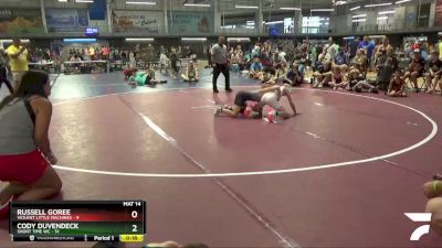 80 lbs Placement Matches (8 Team) - Ethyan Dobbins, Level Up vs Coleman Morgan, Louisiananimals Black