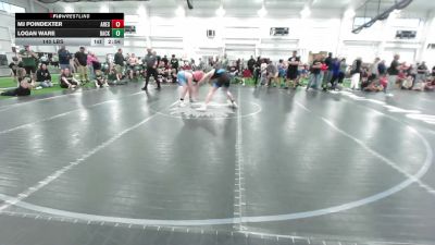 140 lbs Round Robin 3 - MJ Poindexter, ARES Red - EL vs Logan Ware, Backbone Wrestling Club - EL