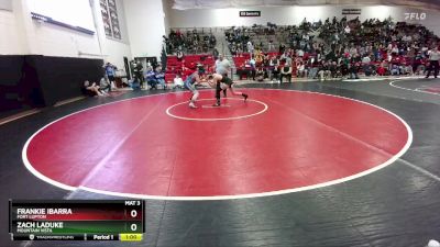 150 lbs Cons. Round 1 - Frankie Ibarra, Fort Lupton vs Zach LaDuke, Mountain Vista