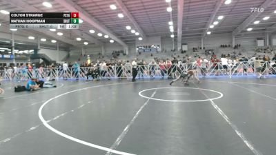 106 lbs Quarterfinal - Nathan Hoopman, Team Shutt Weaver - HSB vs Colton Strange, Prestige Worldwide - HSB