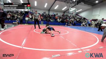 58 lbs Quarterfinal - Monty Daugherty, Victory Youth Wrestling vs Daxton Van Loo, Raw Wrestling Club