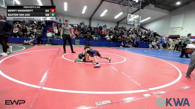 58 lbs Quarterfinal - Monty Daugherty, Victory Youth Wrestling vs Daxton Van Loo, Raw Wrestling Club
