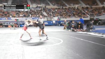 109-D1 5th Place Match - Daelyn Smead, Marana High School vs Bianca Rivera, Canyon View High School