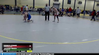 197 lbs Cons. Round 2 - Derrick Steinke, Minnesota State vs Jackson Miksch, MN-West CC