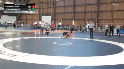 152 lbs 3rd Place - Henry Santini, Doughboy Wrestling Club vs Ethan Aftewicz, Mat Assassins Wc
