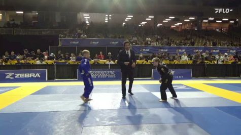 Arlo Wild Hagedorn vs Aaron Kowalski 2026 Pan Kids Jiu-Jitsu IBJJF Championship