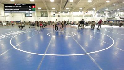 72 lbs Consolation - Benjamin Palermo, Spartan WC vs Sawyer Amaral, New Milford