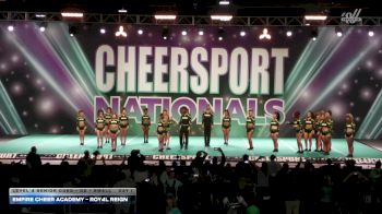 Empire Cheer Academy - Roy4l Reign [2026 L4 Senior Coed - D2 - Small Day 1] 2026 CHEERSPORT National All Star Cheerleading Championship