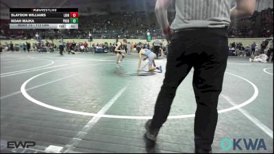 112 lbs Consolation - Slaydon Williams, Lions Wrestling Academy vs Noah Majka, Prodigy Elite Wrestling