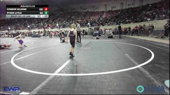 37 lbs 7th Place - Connor Kilgore, Eufaula Ironheads Wrestling Club vs Ryder Little, Salina Wrestling Club