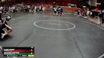 140 lbs Round 5 (6 Team) - Braeden Watters, Dayton Bandits vs Aldin Short, TB Legacy