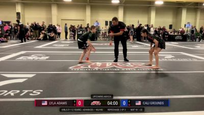 Lyla Adams vs Cali Grounds 2025 ADCC Charlotte Open