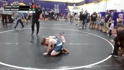 105/115 Round 3 - Korey Mitchum, Grizzlies Wrestling Club vs Gabriel Phillips, Carolina Reapers