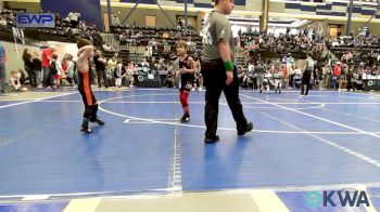 46 lbs Consolation - Ashton Edie, Mustang Bronco Wrestling Club vs Garrett Doyle, Cowboy Wrestling Club