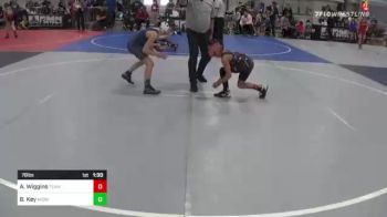 78 lbs Semifinal - Aiden Wiggins, Team Demolition vs Ben Key, Midwest Battleground