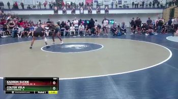 150 lbs Round 1 (16 Team) - Kadrein Suckie, Thomas County Central HS vs Colter Vela, North Forsyth